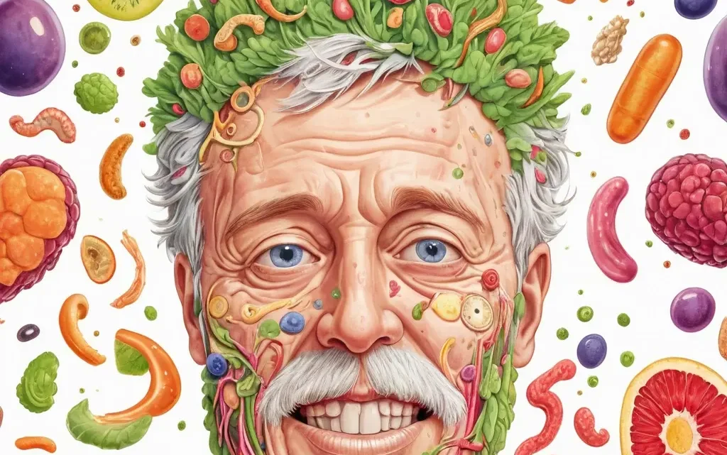 Микробиота и старение: как здоровье кишечника влияет на молодость кожи и тела